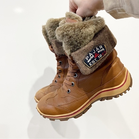 Pajar Canada Alice Winter Lug Fur Boot - Picture 1 of 13